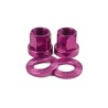 PAIRE D'ECROUS ALU SHADOW 10 MM NOIR
